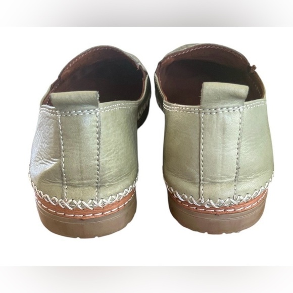 Spring Step Olive Perforated Loafers - Picture 8 of 8